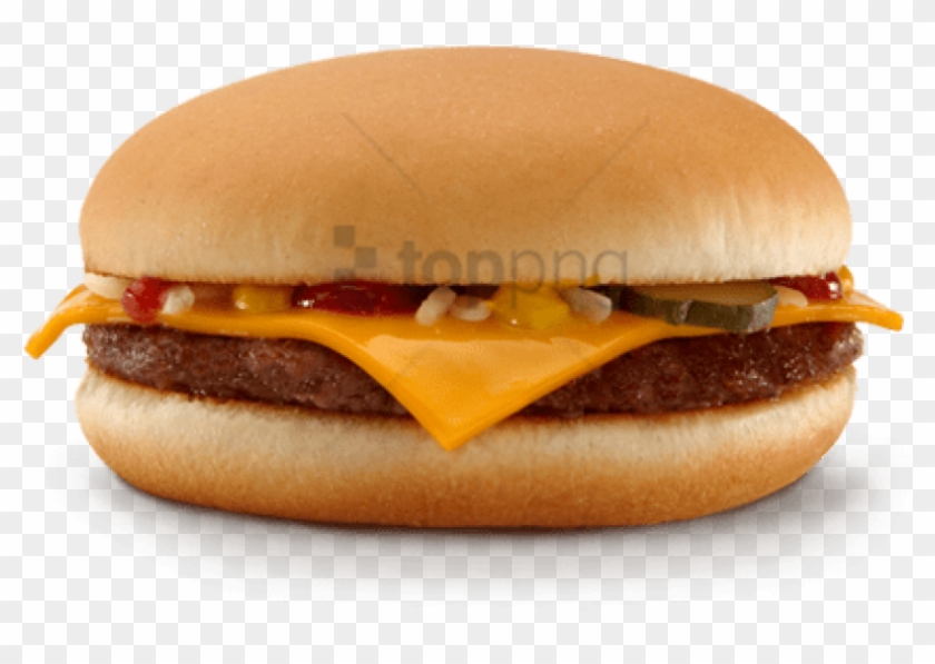 Free Png Cheesburger Png Image With Transparent Background - Mcdonalds Happy Meal Burger Clipart
