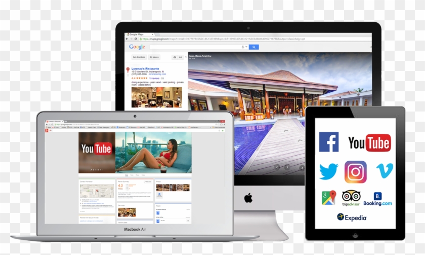Laptopv2 - Google My Business Clipart