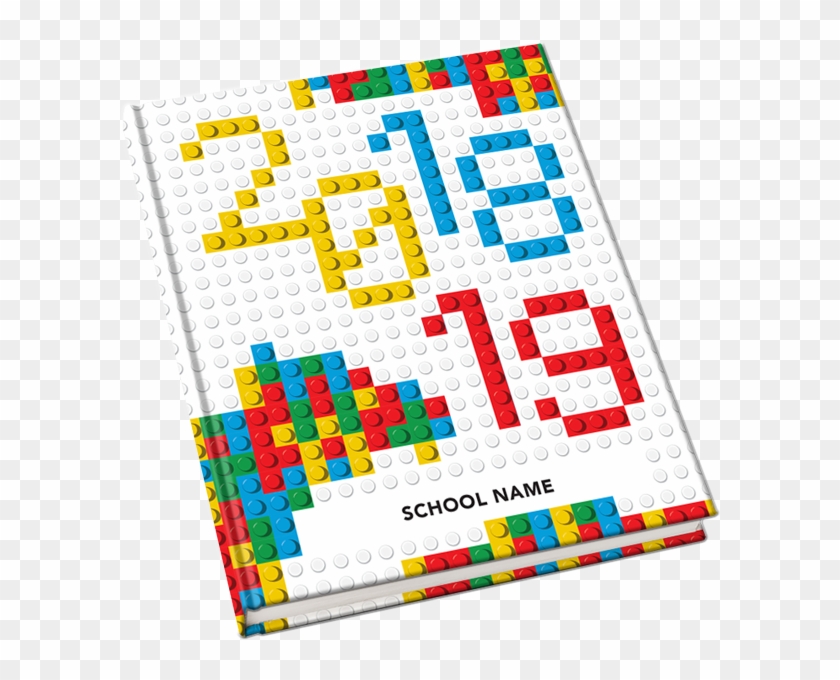 2018-2019 Yearbook Covers - Lego Theme Yearbook Cover Clipart #3652971