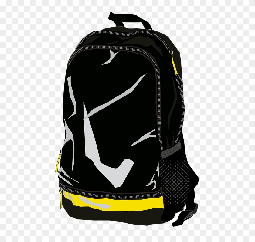 Backpack Bag School Suitcase - Tas Sekolah Vektor Png Clipart #3653005