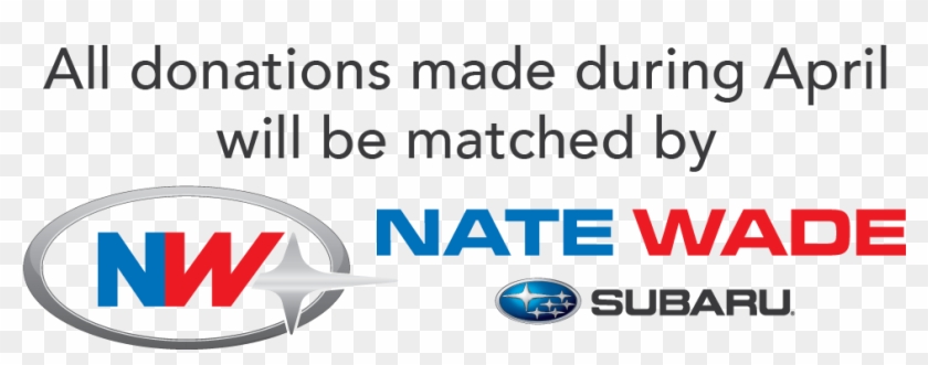 Donate Nate Wade Subaru - Sign Clipart #3653049