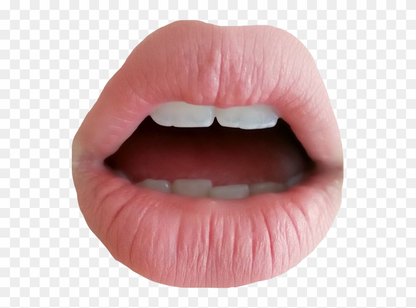 #lips #teeth #pink #mouth #cute #aesthetic #pastel - Mouth Aesthetic Png Clipart