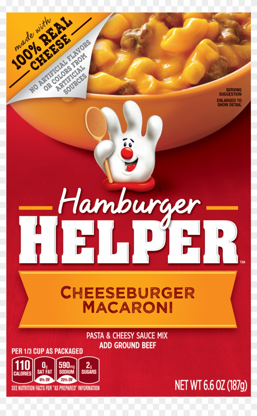 Hamburger Helper Cheeseburger Macaroni Hamburger Helper - Hamburger Helper Enchilada Clipart #3653143