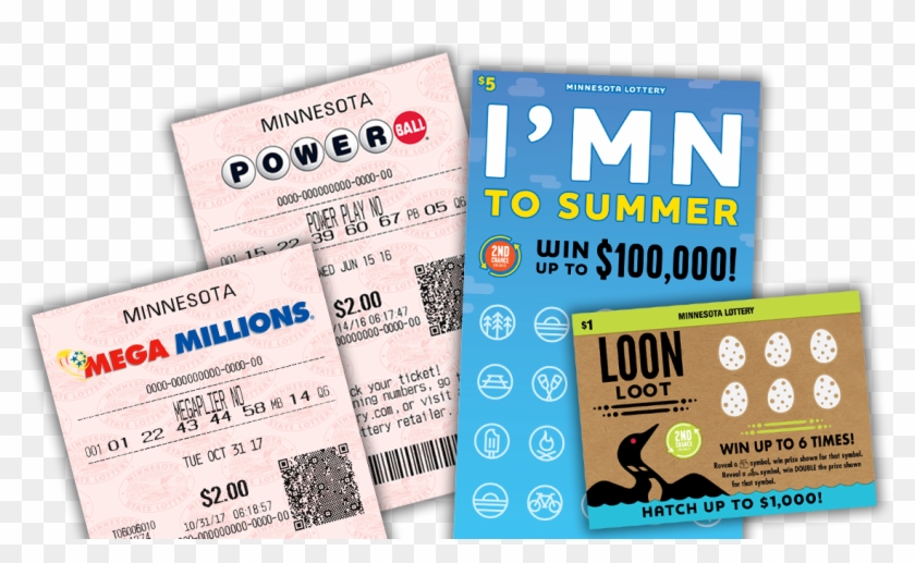 All The Tickets - Powerball Clipart