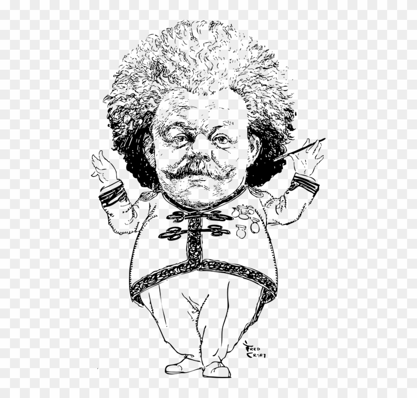Magician, Wizard, Fat, Funny, Hair, Man, Illusion - Short Fat Person Clipart #3653575
