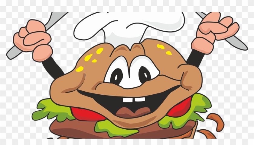 #canned Meat #cheesburgers #fat #hot Dog #processed - Junk Food Clip Art Gambar Animasi Food - Png Download