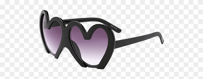 Uv Protection Heart Sunglasses Heart Clipart 3654166 Pikpng