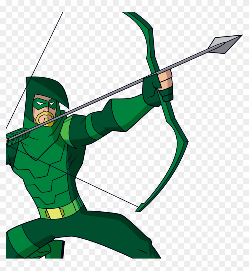 Svg Black And White Stock Batman Booster Gold Clip - Dc Superhero Girls Green Arrow - Png Download