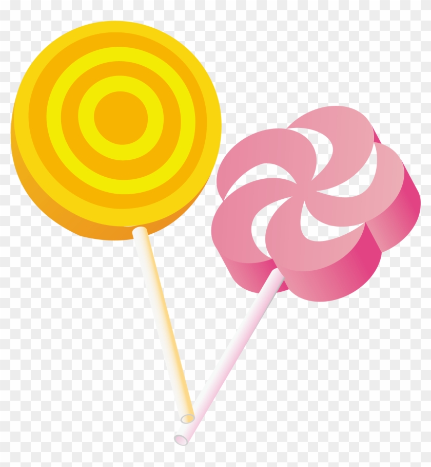 Cartoon Illustration Transprent - 棒 棒 糖 图片 Clipart