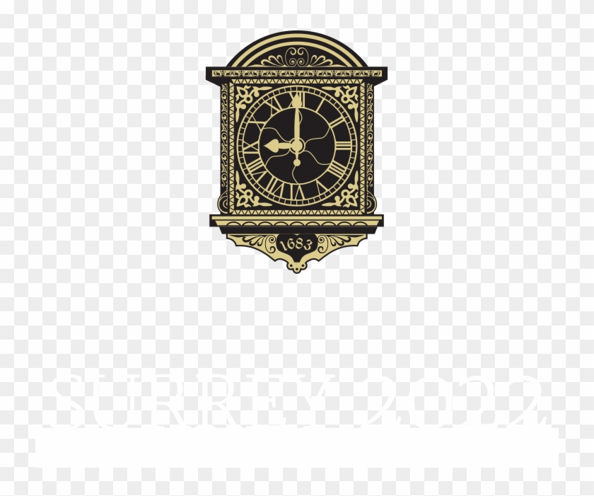 Surrey 2022 Festival - Quartz Clock Clipart #3654620