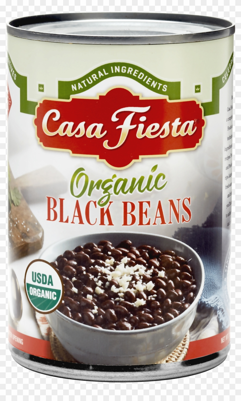 Organic Black Beans Can Cfedit - Refried Beans Clipart