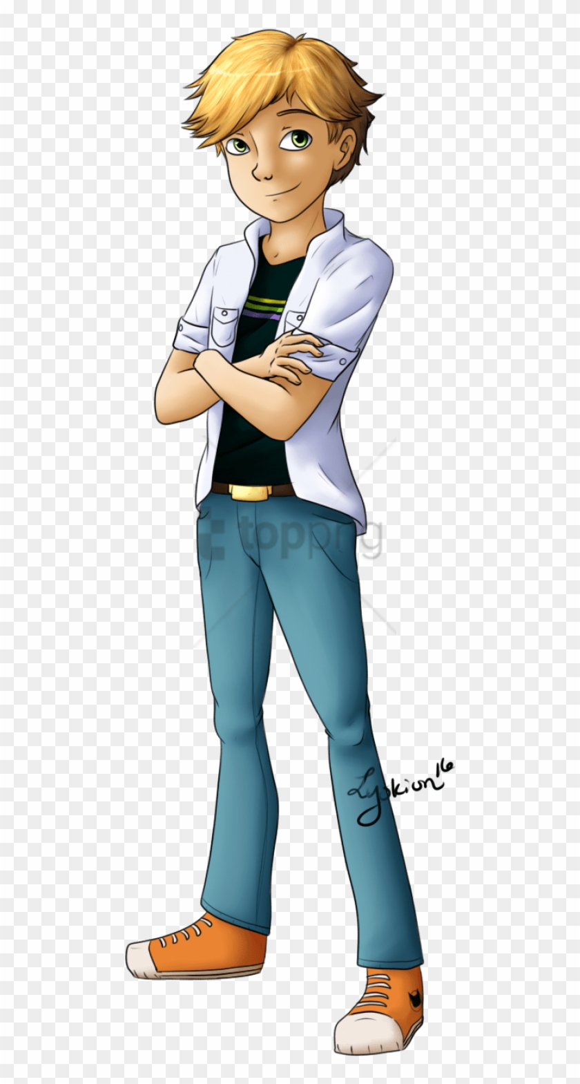 Free Png Adrien Agreste Miraculous - Adrien Agreste Miraculous Fanart Clipart #3654735