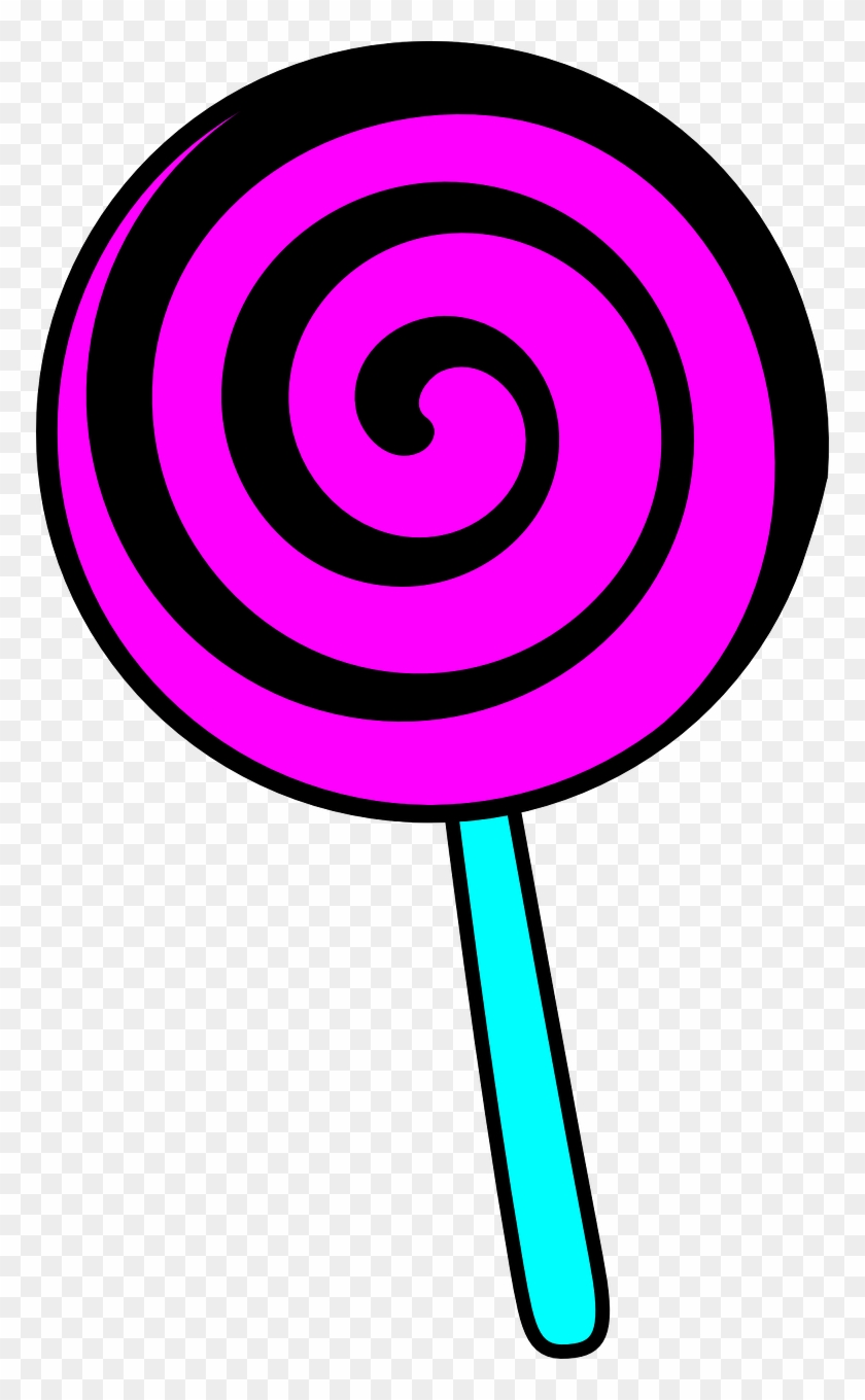 Vector Graphics, - Clip Art Of Lollipop - Png Download