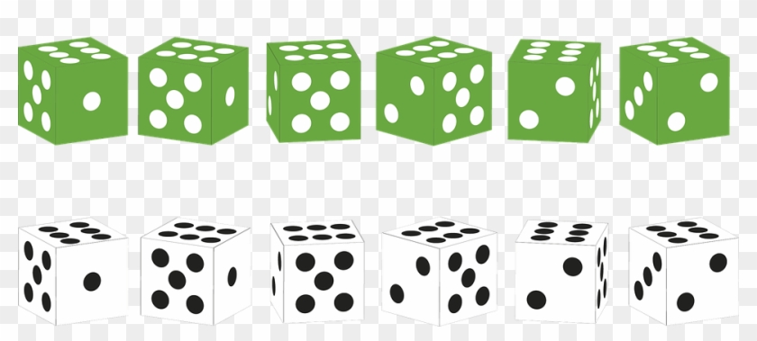 Dice Cubes Game Random Number Casino - Dice Clipart #3654921
