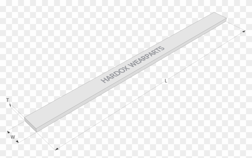 Wear Bars And Strips Straight Wear Strip - Parallel Clipart