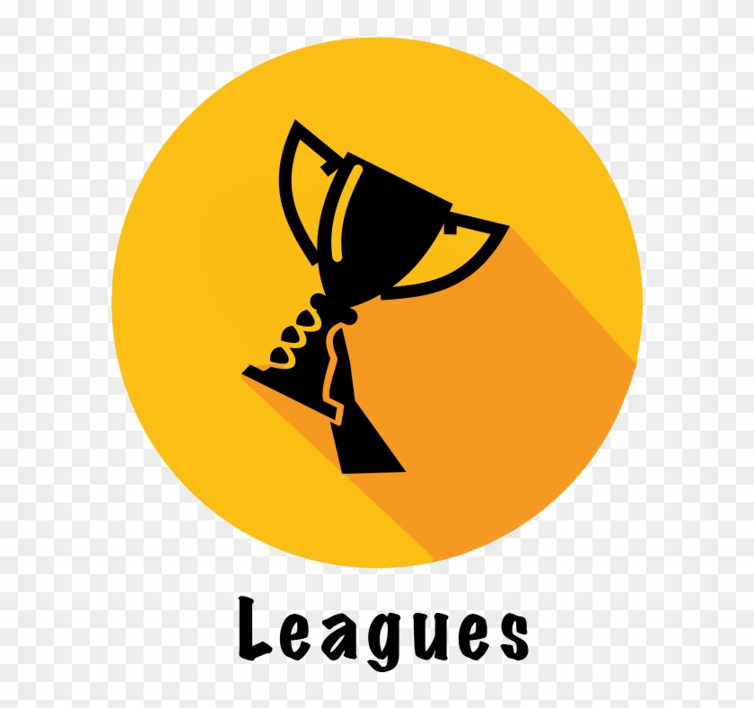 Leagues Text - Round Long Shadow Icon Png Transparent Golf Event Clipart