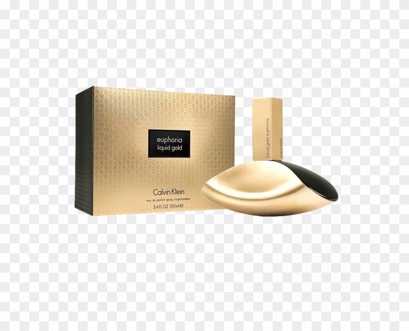 Calvin Klien Liquid Gold Euphoria For Women Eau De - Calvin Klein Euphoria Gold Women Clipart #3655093