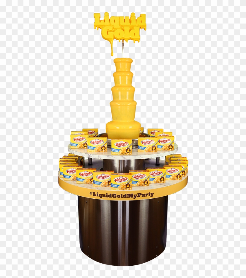 Liquid Gold ™ Fountain - Cheese Fountain Transparent Clipart
