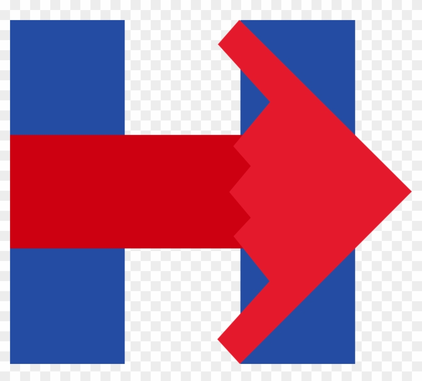 The Donald - Hillary Clinton Banner Clipart #3655535