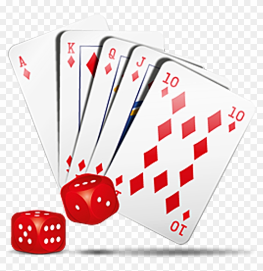 Gaming Clipart Dice Card - Casino Clipart Free Png Transparent Png #3655563