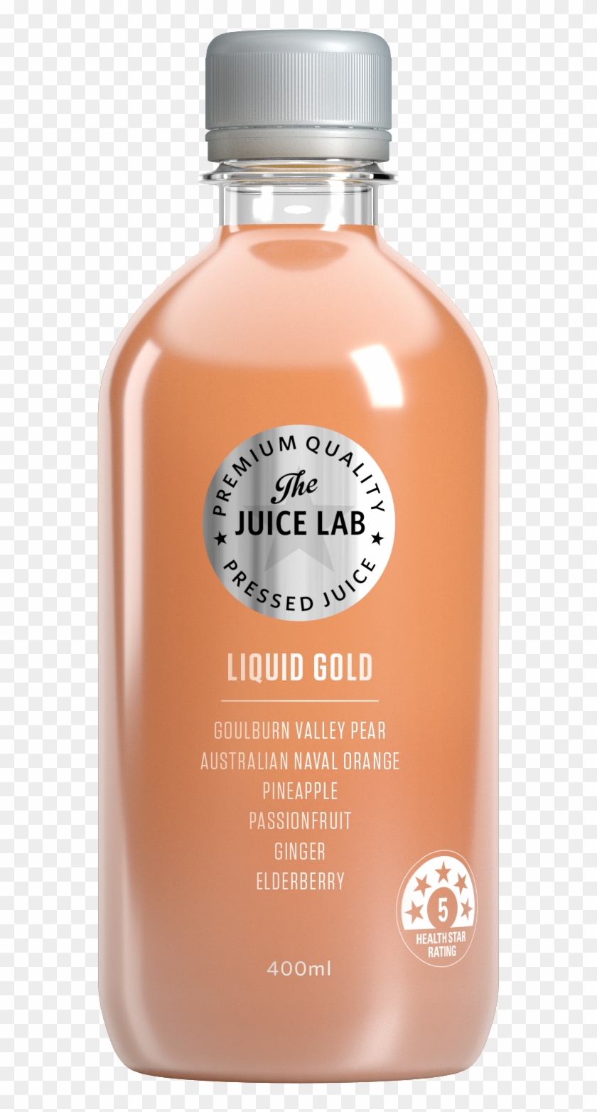 Liquid Gold Pressed Juice - Juice Lab Liquid Gold Clipart #3655634
