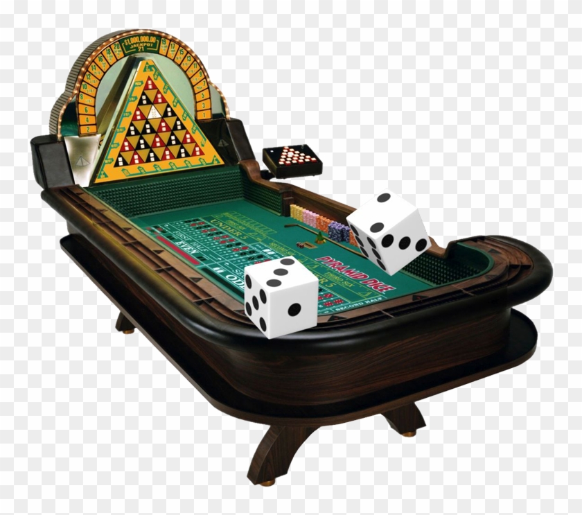 Kal Gaming Pyramid Dice Live-action Table - Table Clipart #3656020