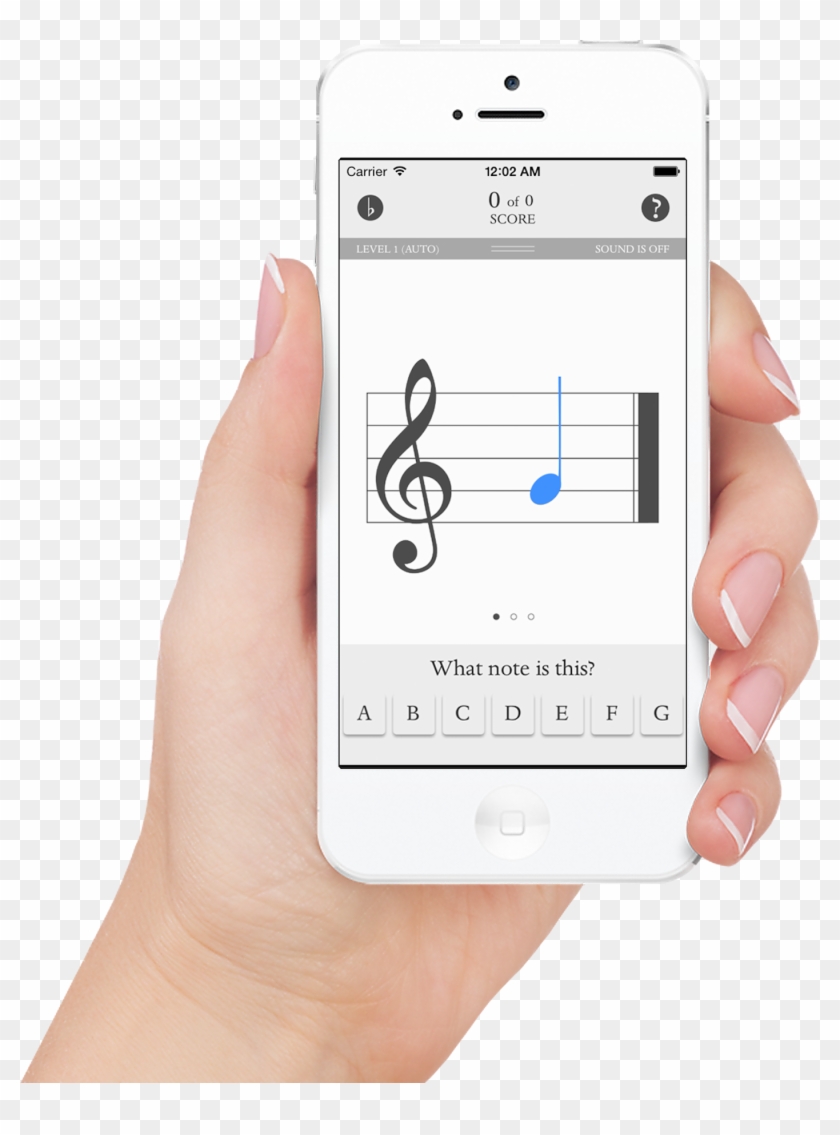 Music Flashcards, G Bass Note - Learning Management System App Clipart