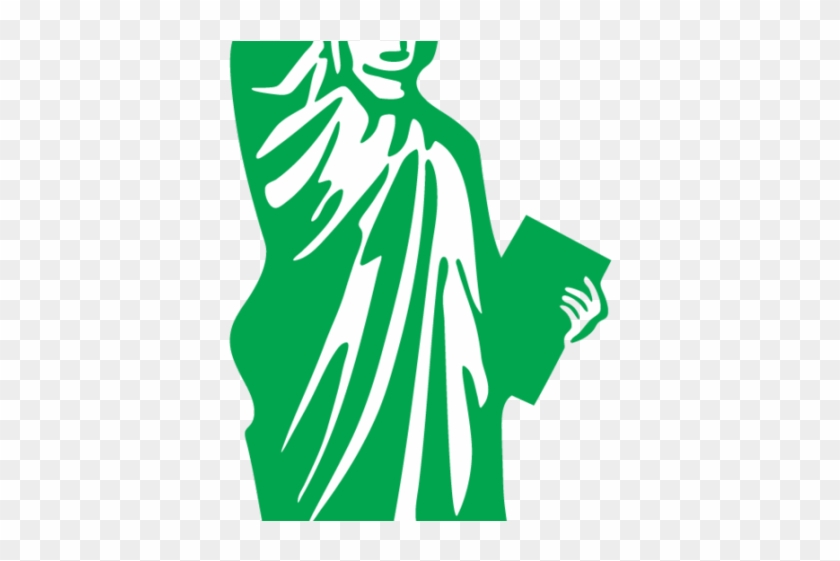 Statue Of Liberty Clipart Character - Statue Of Liberty Vector Cartoon - Png Download