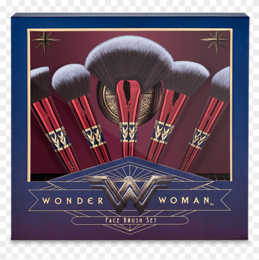 Wonder Woman Face Brush Set Face Brush Set, Brush Sets, - Luxie Wonder Woman Brush Set Clipart #3656538
