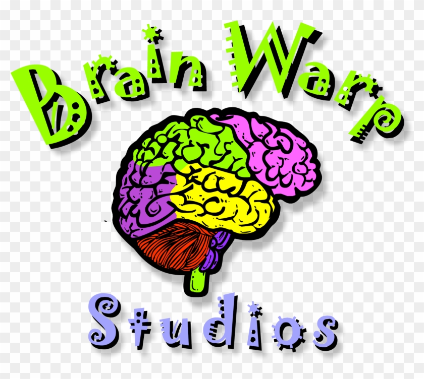 Brain Warp Logo No Cirlcle 2 Clipart #3656572