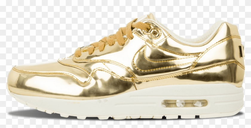 Elegant Nike Wmns Air Max 1 Sp Liquid Gold - Nike Air Max Clipart #3656581