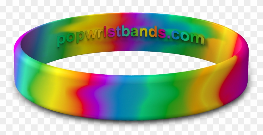 Rainbow Swirl Colors - Bangle Clipart