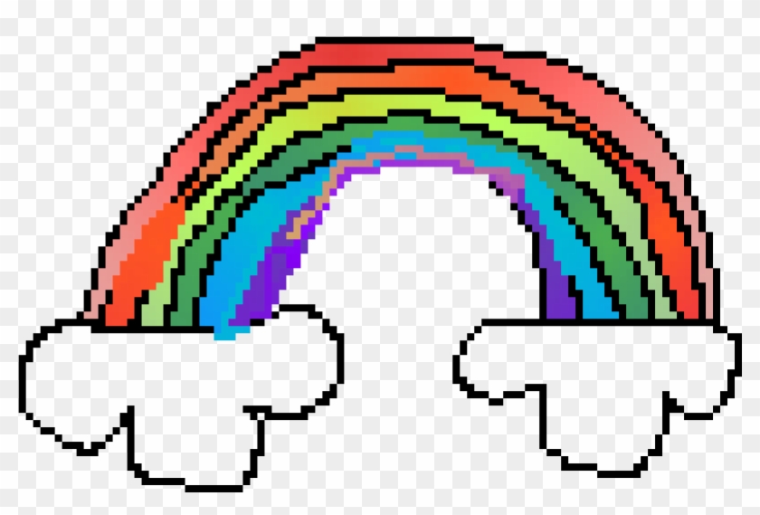 Rainbow Using Rainbow Colors Clipart #3656913