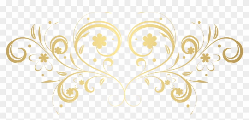 View Full Size - Floral Heart Png Clipart #3656914