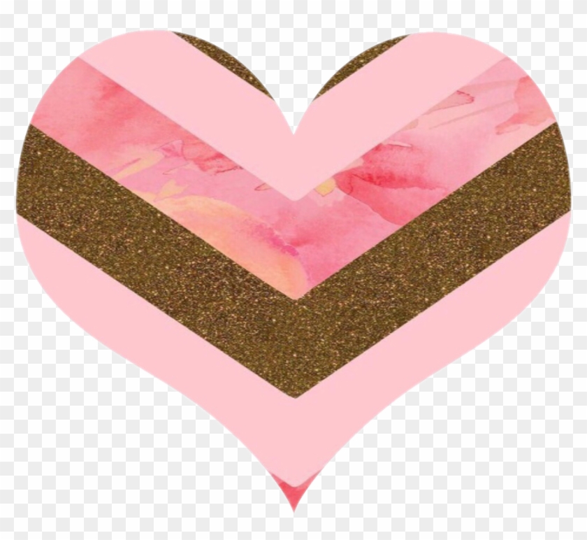 Hearts Love Goldglitter Glitter Freetoedit - Heart Clipart