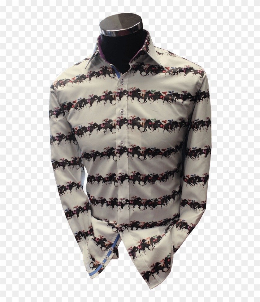 Bold Horse Racing Shirt - Sweater Clipart