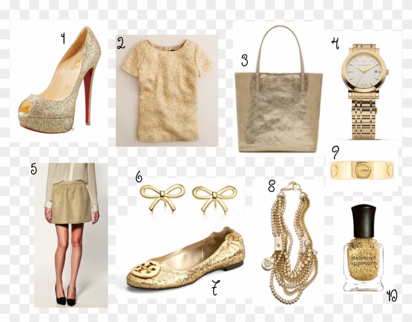 Crew, Metallic Foil Jacquard Top, $128* - Basic Pump Clipart #3657611