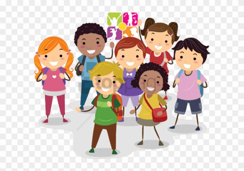 Free Png Children Vector Png Png Images Transparent - Fun School Learning Background Clipart #3657781