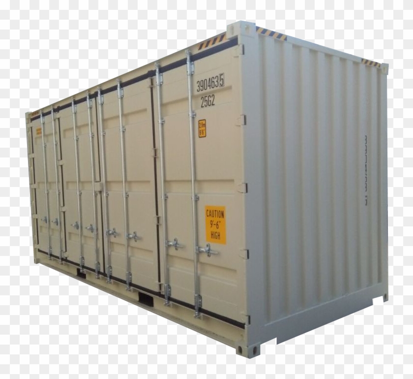 1 1 - Shipping Container Clipart #3657864