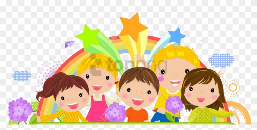 Free Png Children Vector Png Png Image With Transparent - Children Background Clipart #3658030
