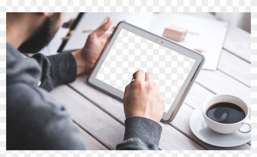 Available In Two Formats - Tablet Computer Clipart #3658197