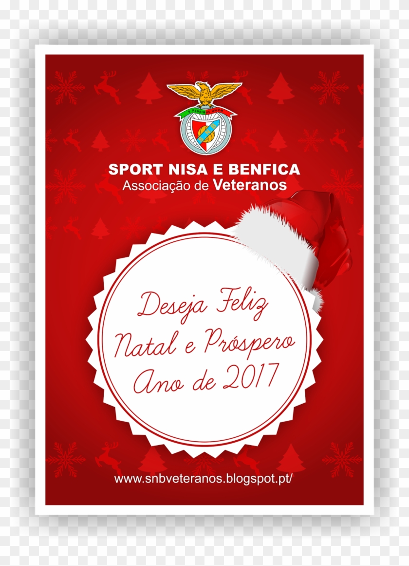 Postal De Boas Festas - S.l. Benfica Clipart #3658598