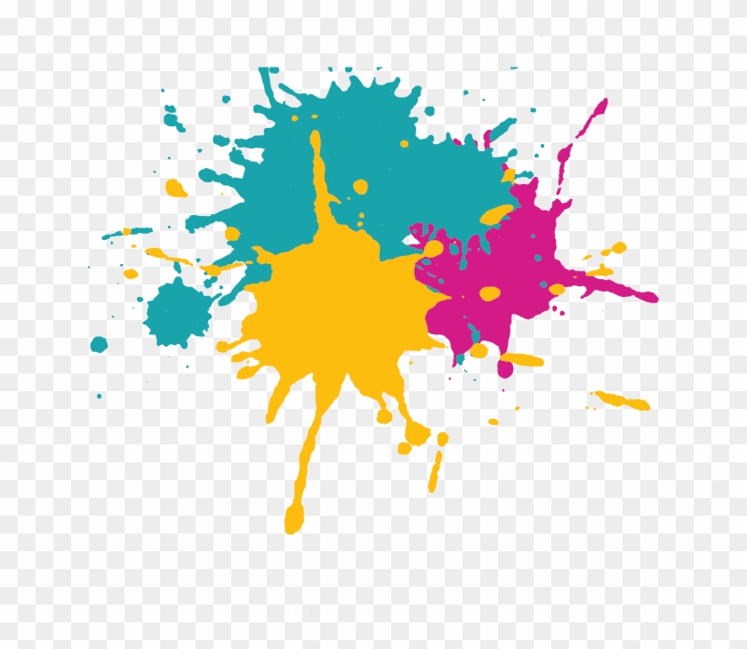 Red Yellow Green Splash Clipart #3658844