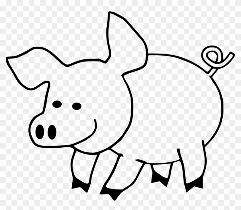 Cartoon, Hog, Pig, Swine - Chinese New Year Printables 2019 Clipart