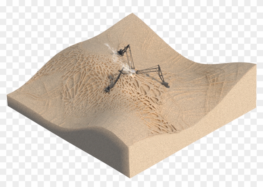 As The Wind Blows More And More Sand Accumulates On - Envelope Clipart #3658915