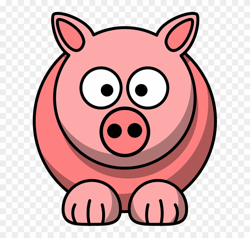 Wild Boar Miniature Pig Cartoon Vietnamese Pot-bellied - New Year Pig 2019 Clipart