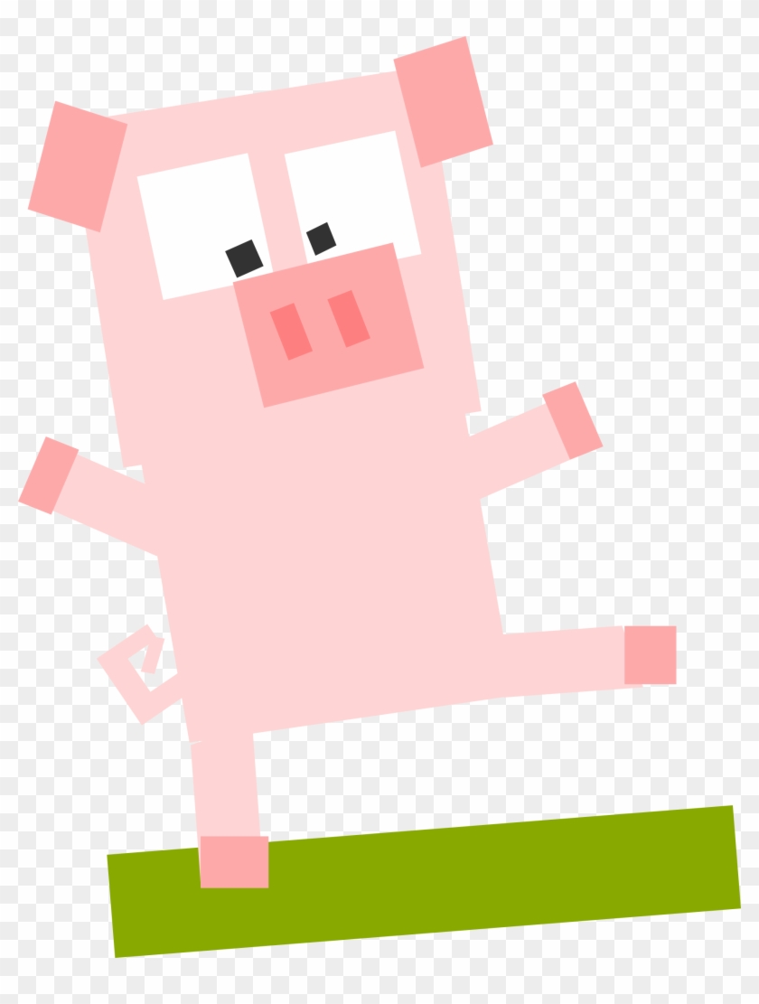 This Free Icons Png Design Of Square Animal Cartoon - Animals Made Of Squares Clipart #3659046