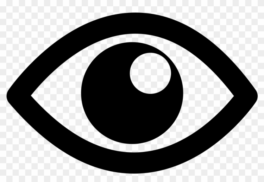 Open Eye With Shine Comments - Medico Oftalmologista Preto Png Clipart #3659480