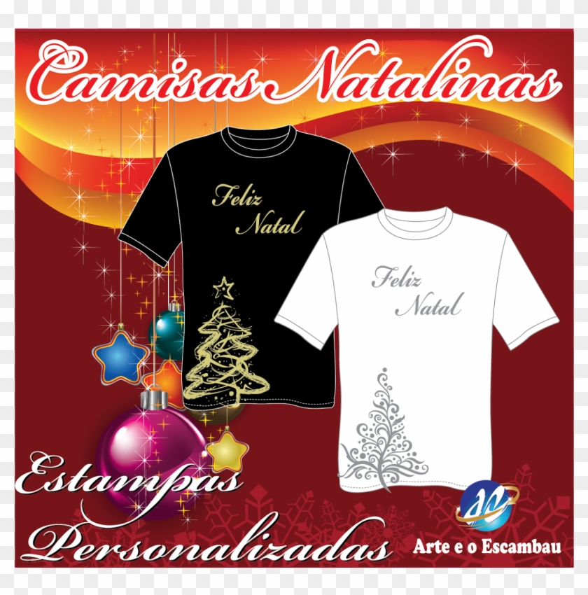 Camisetas Boas Festas - Camisa De Boas Festas Clipart