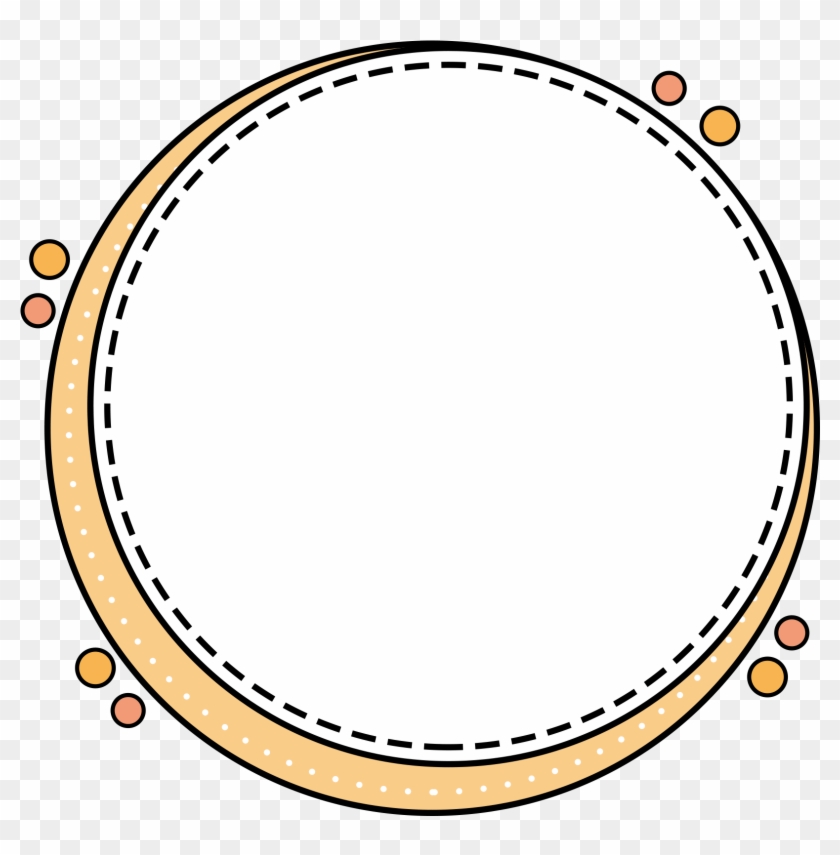 Memphis Border Cartoon E Commerce Simple Png And Psd - Lovely Cartoon Frame Border Clipart